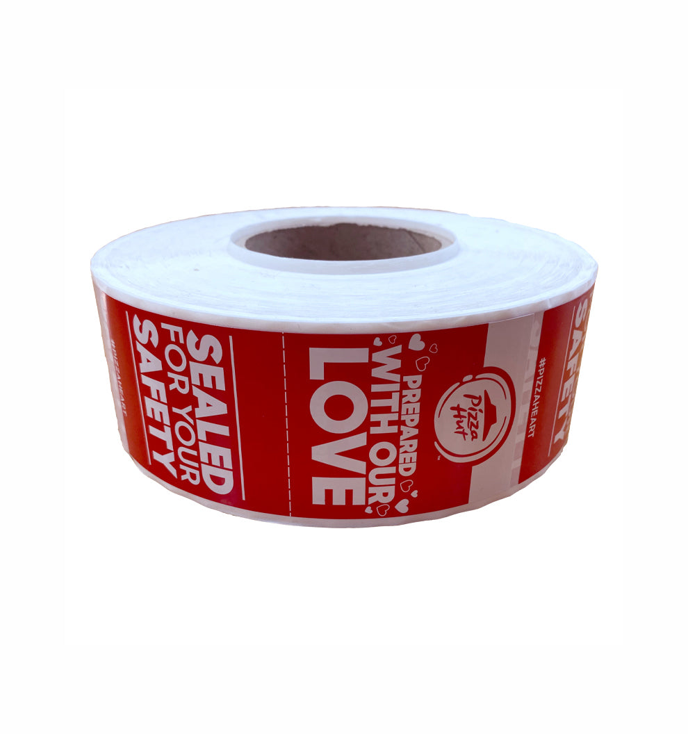 Tamper Proof Stickers - Roll of 1000 - PHA035