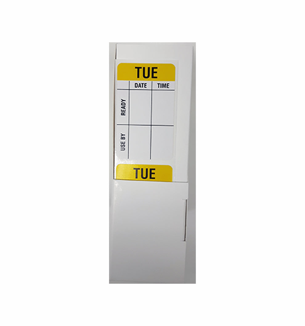 Shelf Life Sticker - Tuesday - PHA000-TUE