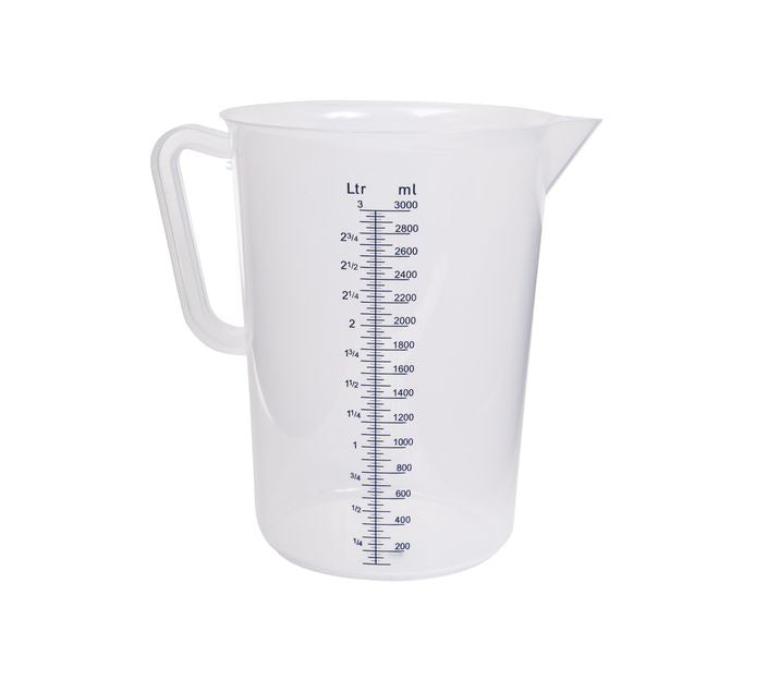 3L - Polypropylene Dough Measuring Jug