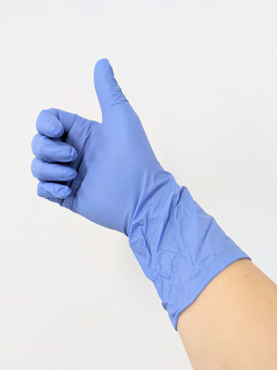 Long Cuff Food Grade Disposable Gloves - Box of 100